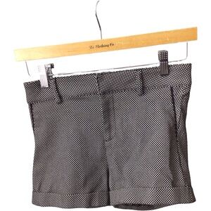 Chocolate High Waist Black and White Shorts